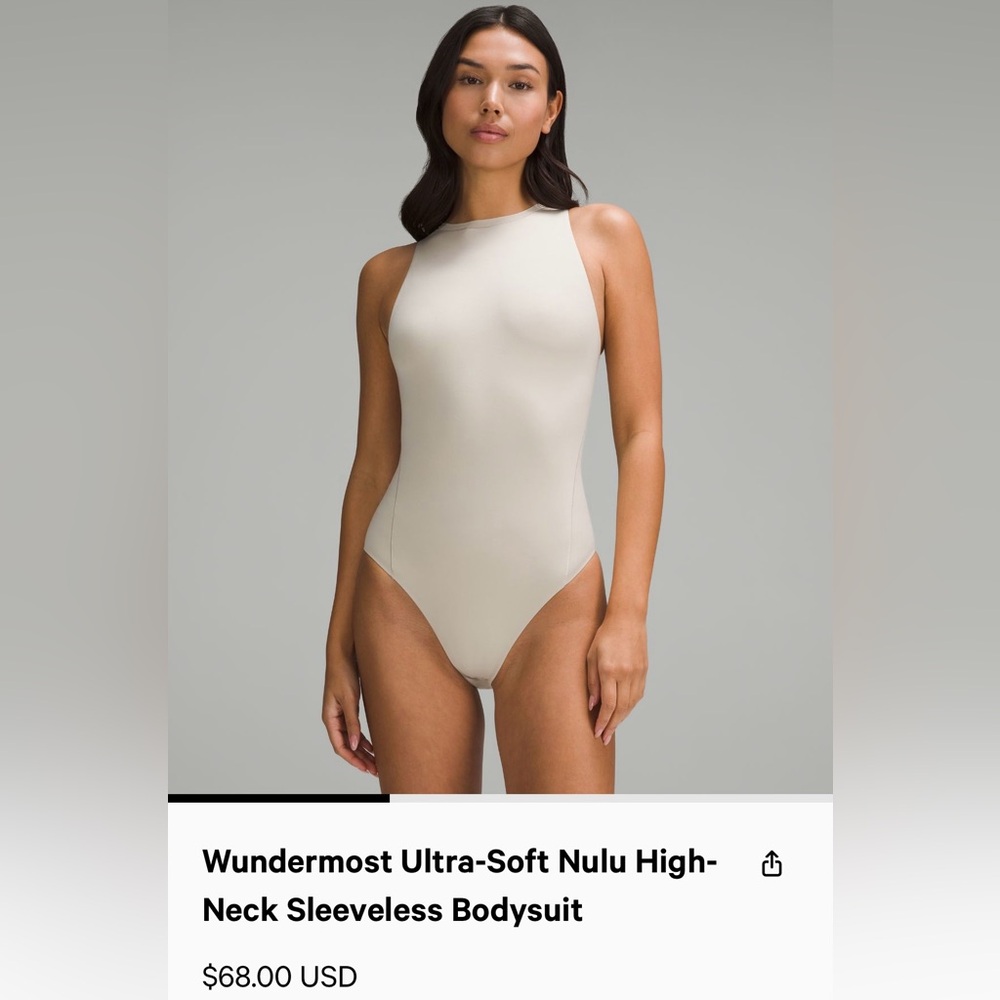 Lululemon High-Neck Bodysuit - NWT